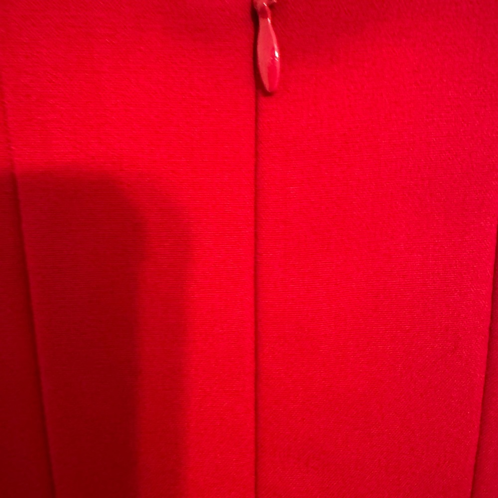 Calvin Klein Vibrant Red Midi Dress - Picture 6 of 9